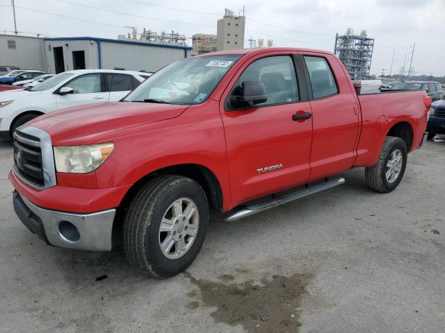 5TFRM5F10AX016913 - 2010 TOYOTA TUNDRA DOUBLE CAB SR5 RED photo 1