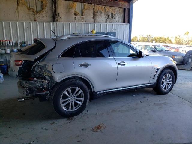 JN8CS1MW1FM482169 - 2015 INFINITI QX70 SILVER photo 3