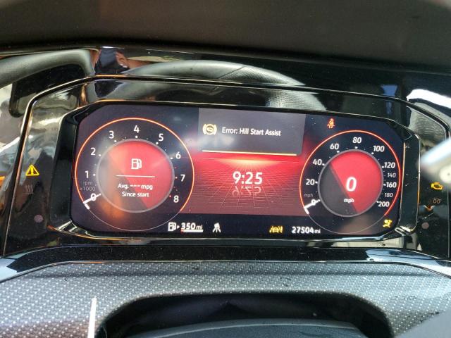 WVWEB7CD6NW167068 - 2022 VOLKSWAGEN GOLF R BLUE photo 9