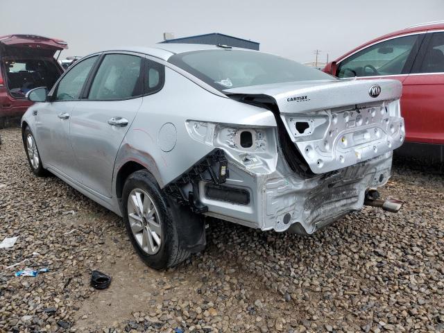 5XXGT4L30HG148808 - 2017 KIA OPTIMA LX SILVER photo 2