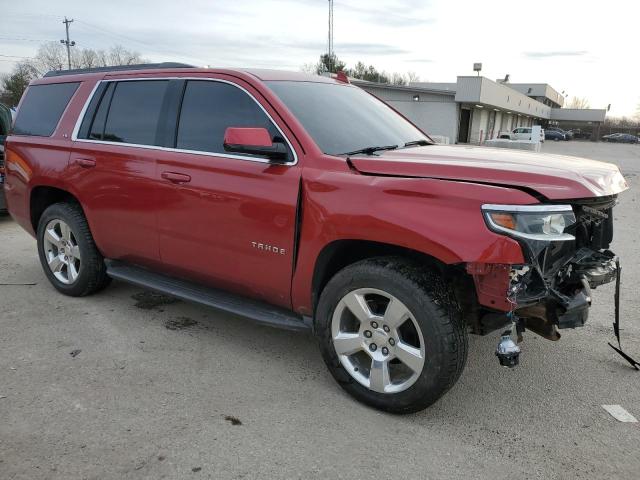 1GNSKAKC5FR512672 - 2015 CHEVROLET TAHOE K1500 LS RED photo 4