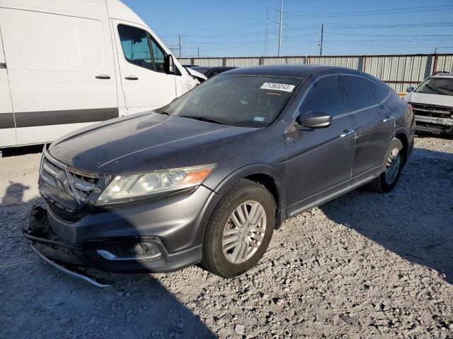 5J6TF3H54DL001826 - 2013 HONDA CROSSTOUR EXL GRAY photo 1