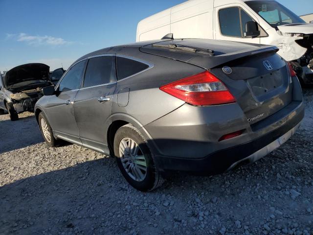 5J6TF3H54DL001826 - 2013 HONDA CROSSTOUR EXL GRAY photo 2