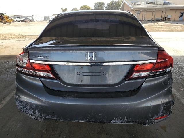 19XFB2F87DE222514 - 2013 HONDA CIVIC EX GRAY photo 6