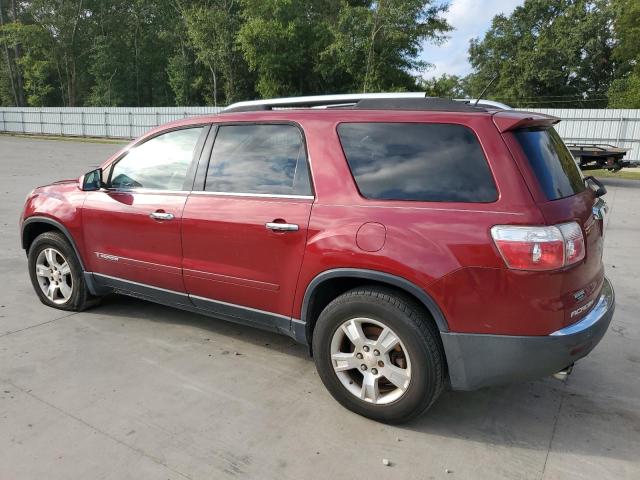 1GKER23718J234805 - 2008 GMC ACADIA SLT-1 RED photo 2