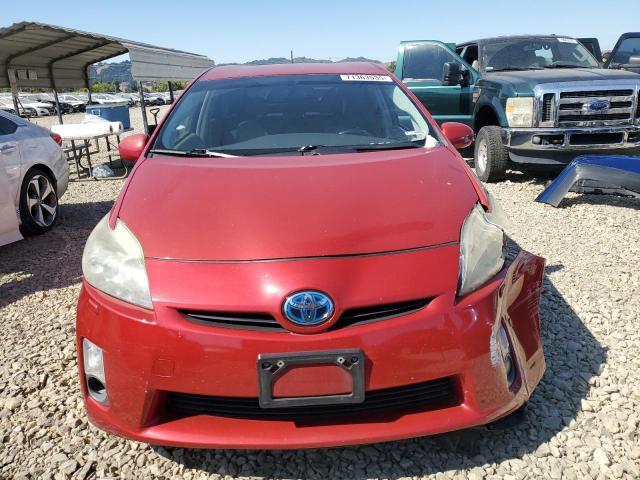 JTDKN3DUXA0043254 - 2010 TOYOTA PRIUS RED photo 5
