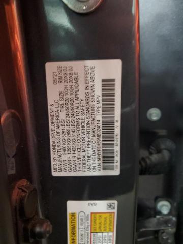 5FNYF8H59MB024014 - 2021 HONDA PASSPORT EXL Մոխրագույն լուսանկար 14