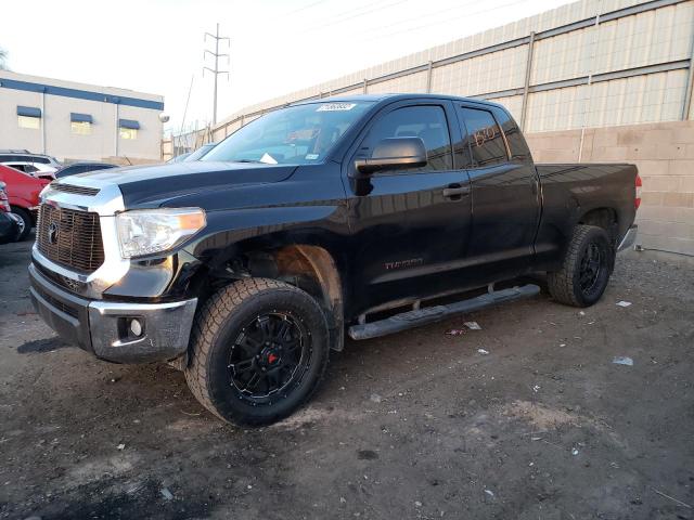 5TFRM5F19FX094730 - 2015 TOYOTA TUNDRA DOUBLE CAB SR/SR5 BLACK photo 1