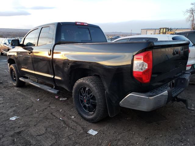5TFRM5F19FX094730 - 2015 TOYOTA TUNDRA DOUBLE CAB SR/SR5 BLACK photo 2