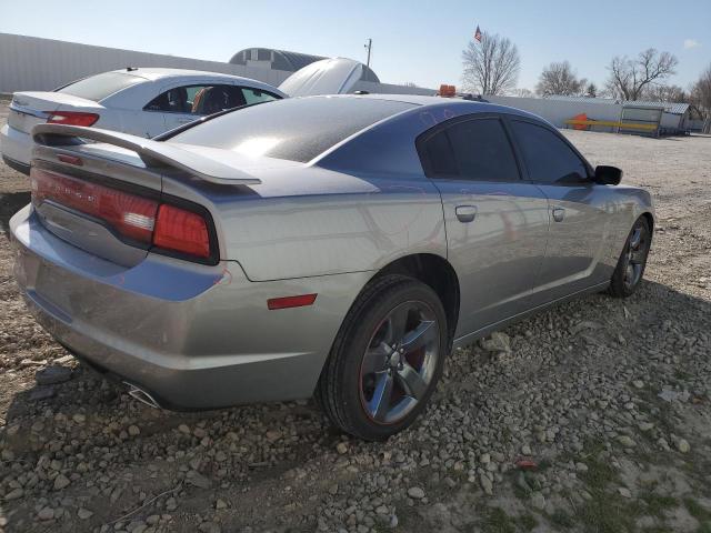 2C3CDXHG6EH209035 - 2014 DODGE CHARGER SXT CHARCOAL photo 3