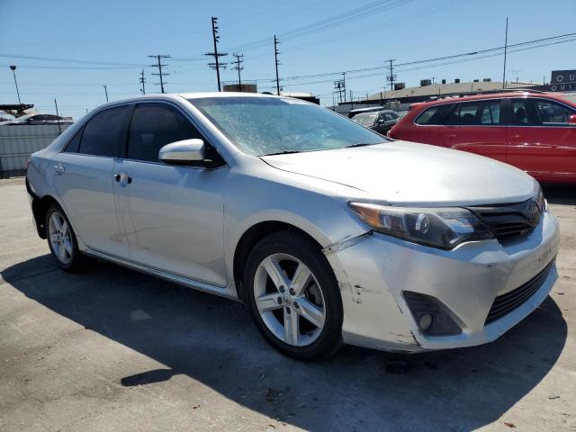 4T4BF1FK1CR174020 - 2012 TOYOTA CAMRY BASE SILVER photo 4