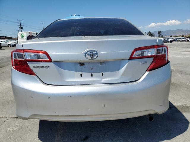 4T4BF1FK1CR174020 - 2012 TOYOTA CAMRY BASE SILVER photo 6