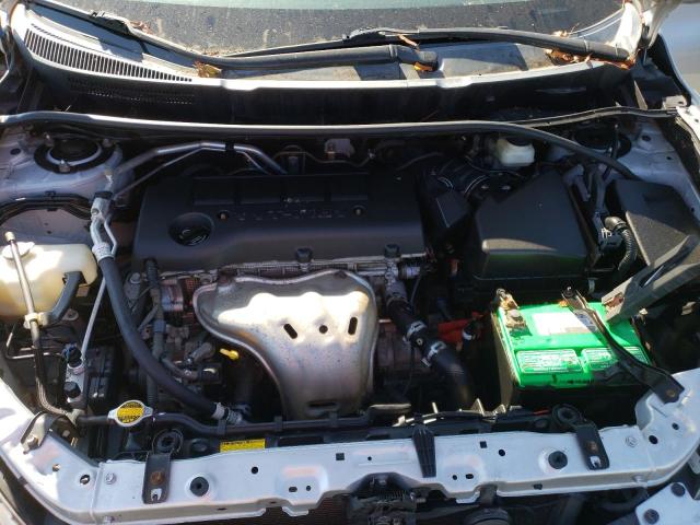 2T1KE40E19C013081 - 2009 TOYOTA COROLLA MA S SILVER photo 11