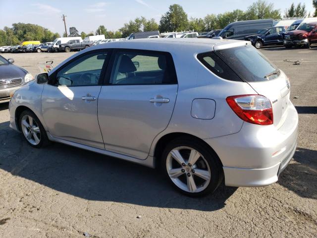2T1KE40E19C013081 - 2009 TOYOTA COROLLA MA S SILVER photo 2