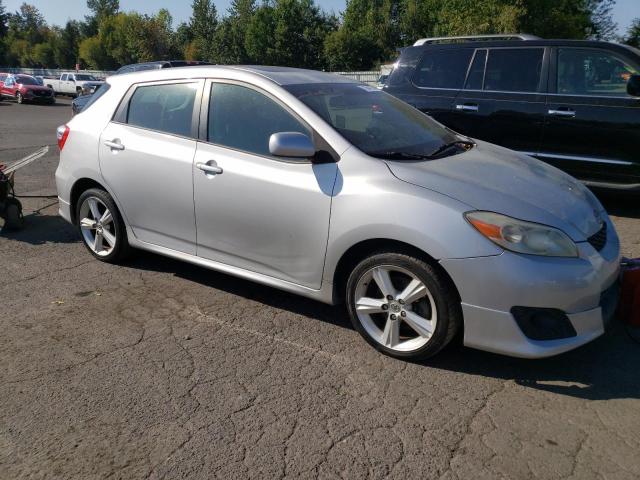 2T1KE40E19C013081 - 2009 TOYOTA COROLLA MA S SILVER photo 4