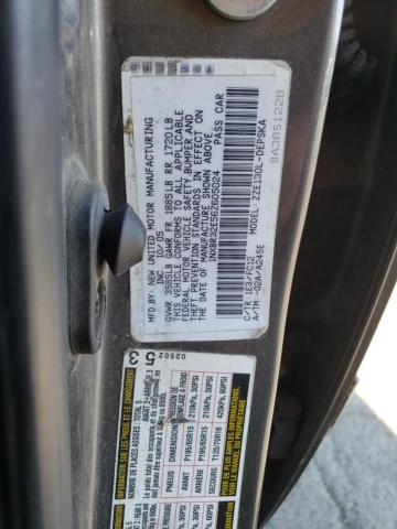 1NXBR32E56Z605024 - 2006 TOYOTA COROLLA CE 石墨色 照片 13