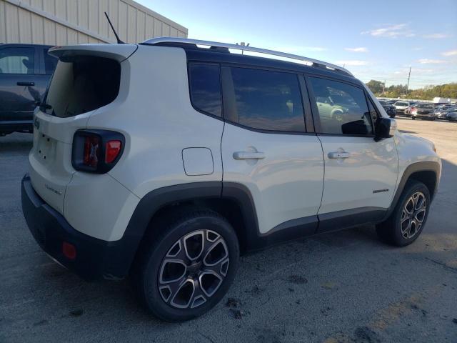 ZACCJBDTXFPB77586 - 2015 JEEP RENEGADE LIMITED WHITE photo 3