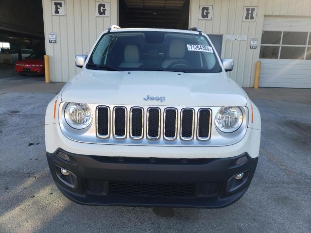 ZACCJBDTXFPB77586 - 2015 JEEP RENEGADE LIMITED WHITE photo 5