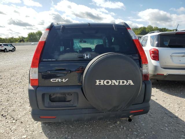 SHSRD78836U445995 - 2006 HONDA CR-V EX BLACK photo 6