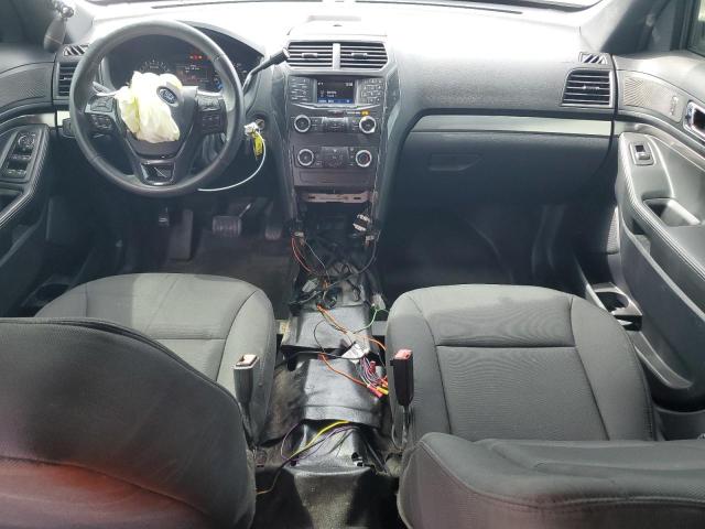 1FM5K8AT0KGA16678 - 2019 FORD EXPLORER POLICE INTERCEPTOR Silber Foto 8