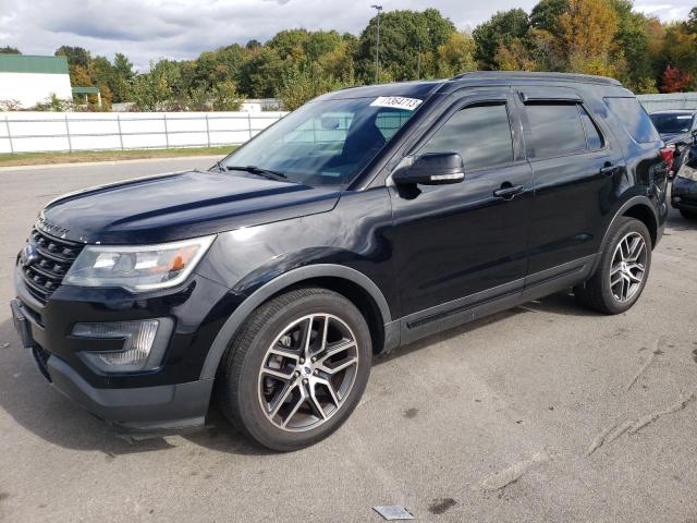 1FM5K8GT9GGB55061 - 2016 FORD EXPLORER SPORT BLACK photo 1