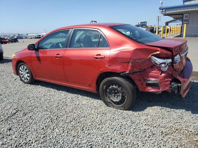 5YFBU4EE6DP108952 - 2013 TOYOTA COROLLA BASE RED photo 2