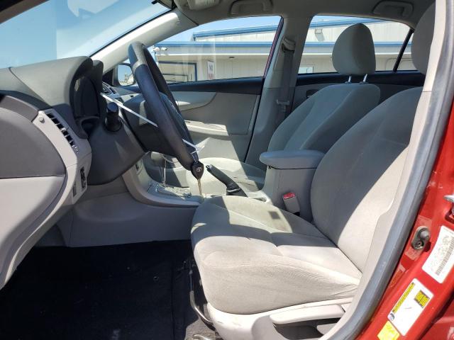 5YFBU4EE6DP108952 - 2013 TOYOTA COROLLA BASE RED photo 7