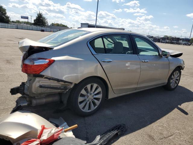 1HGCR2F8XDA250598 - 2013 HONDA ACCORD EXL TAN photo 3
