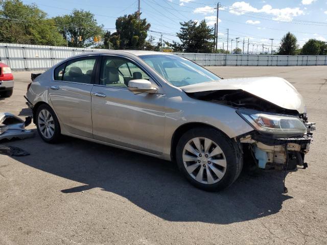 1HGCR2F8XDA250598 - 2013 HONDA ACCORD EXL TAN photo 4