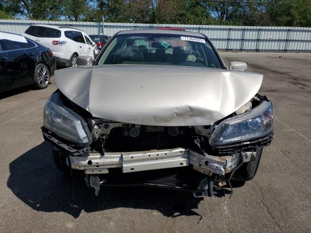 1HGCR2F8XDA250598 - 2013 HONDA ACCORD EXL TAN photo 5