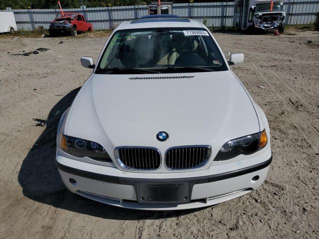 WBAEV534X5KM42571 - 2005 BMW 330 I WHITE photo 5