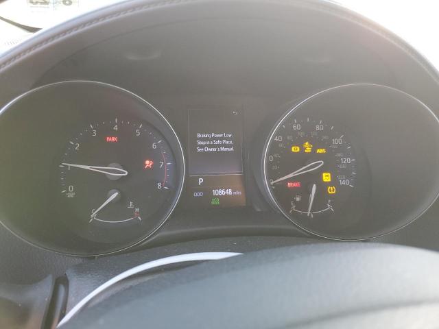 NMTKHMBX0LR113546 - 2020 TOYOTA C-HR XLE WHITE photo 9