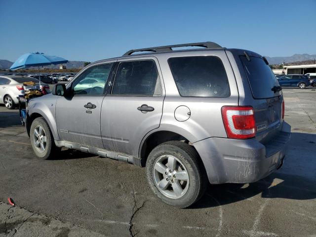 1FMCU03148KD50295 - 2008 FORD ESCAPE XLT SILVER photo 2