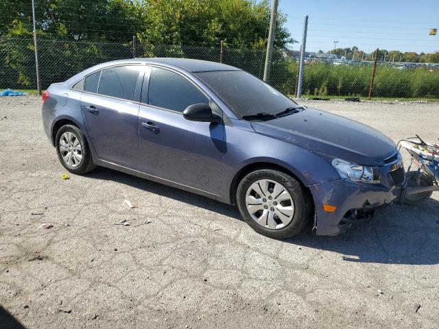 1G1PA5SHXD7304194 - 2013 CHEVROLET CRUZE LS BLUE photo 4