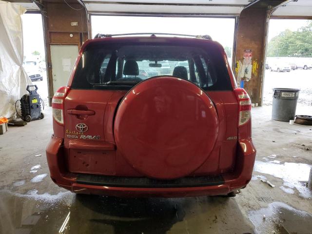 JTMJF4DVXA5026237 - 2010 TOYOTA RAV4 RED photo 6