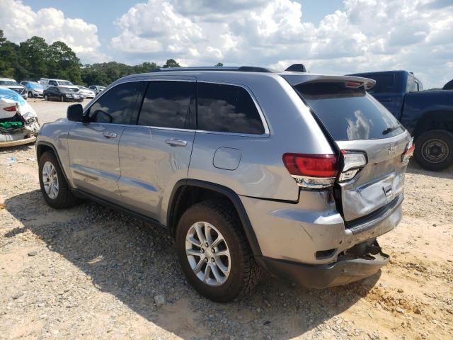 1C4RJEAG2MC624898 - 2021 JEEP GRAND CHEROKEE LAREDO ვერცხლისფერი ფოტო 2