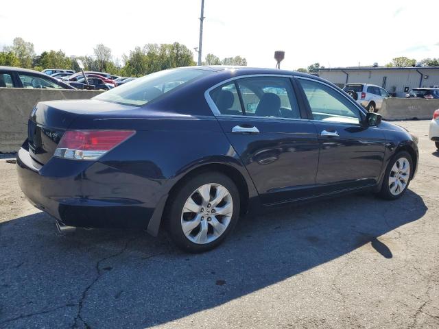1HGCP36778A010613 - 2008 HONDA ACCORD EX BLUE photo 3