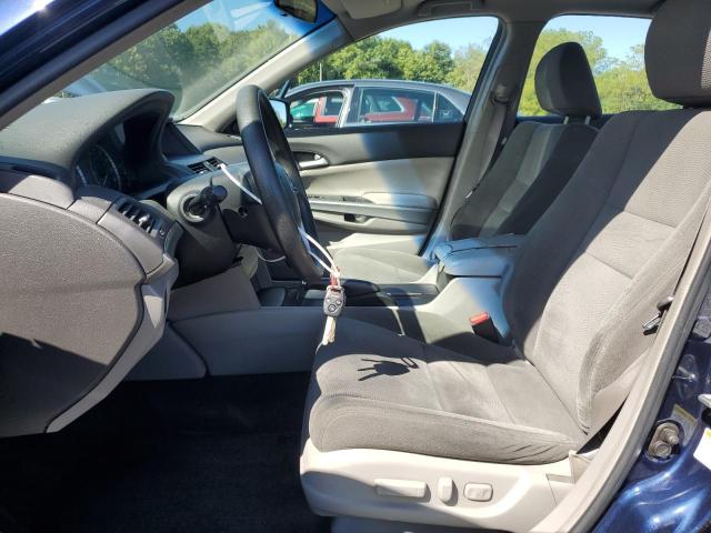 1HGCP36778A010613 - 2008 HONDA ACCORD EX BLUE photo 7