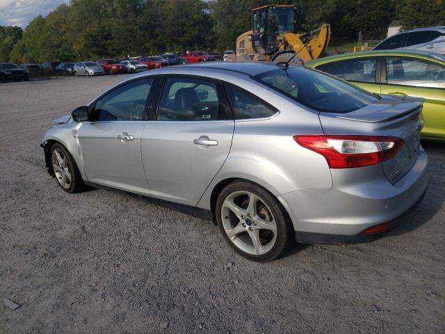 1FADP3J20EL262370 - 2014 FORD FOCUS TITANIUM SILVER photo 2