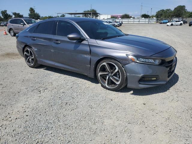 1HGCV2F36LA021592 - 2020 HONDA ACCORD SPORT ნაცრისფერი ფოტო 4