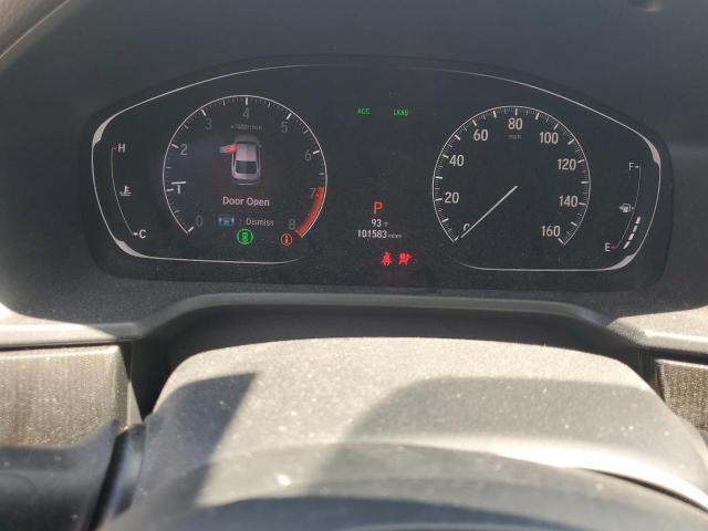 1HGCV2F36LA021592 - 2020 HONDA ACCORD SPORT ნაცრისფერი ფოტო 9