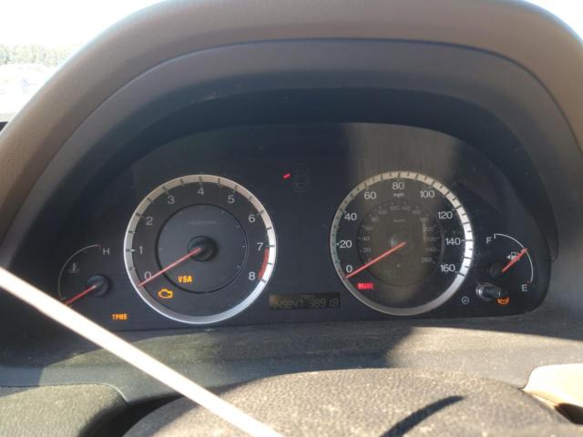 1HGCP25858A152866 - 2008 HONDA ACCORD EXL WHITE photo 9