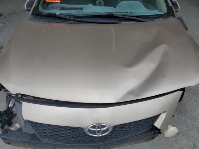 2T1BU4EE1AC402254 - 2010 TOYOTA COROLLA BASE ბეჟი ფოტო 11