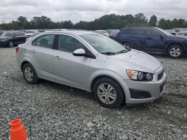 1G1JC5SH3E4243063 - 2014 CHEVROLET SONIC LT GRAY photo 4