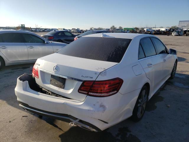 WDDHF0EB8GB249467 - 2016 MERCEDES-BENZ E 250 BLUETEC WHITE photo 4