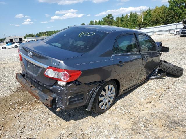 5YFBU4EE6DP155530 - 2013 TOYOTA COROLLA BASE Gri fotoğraf 3