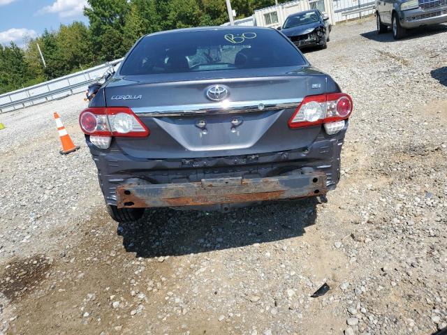 5YFBU4EE6DP155530 - 2013 TOYOTA COROLLA BASE Gri fotoğraf 6
