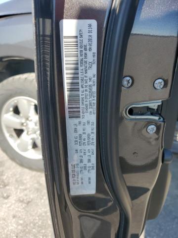 3C6RR7LTXGG250595 - 2016 RAM 1500 SLT BLACK photo 12