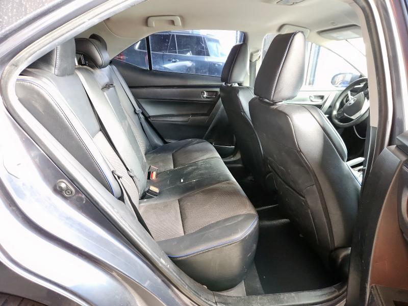 5YFBURHE1KP926885 - 2019 TOYOTA COROLLA L GRAY photo 10