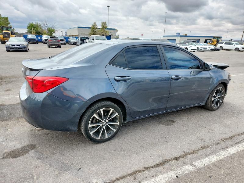 5YFBURHE1KP926885 - 2019 TOYOTA COROLLA L GRAY photo 3